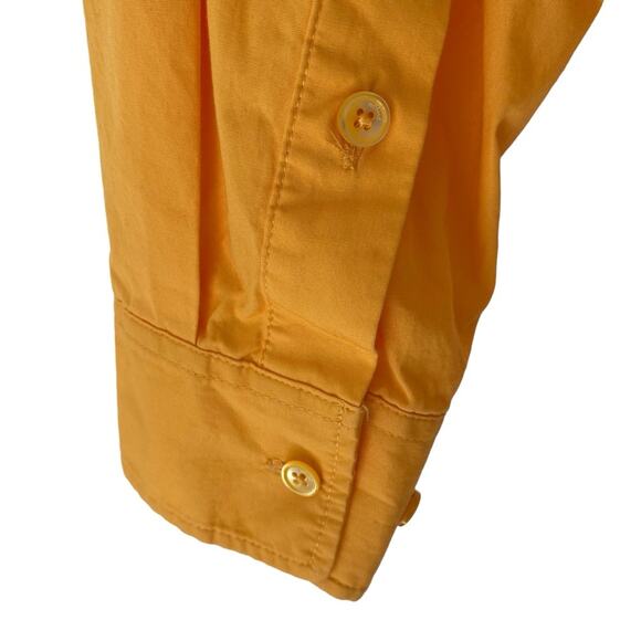 Wilfred Free The Relaxed Shirt Button Down Oversized Tangerine Orange Medium - Picture 6 of 9